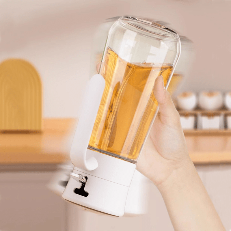 Dual Function Oil Spray And Pour Bottle - Glass Oil Dispenser for Kitchen with Spray And Pour Options, Perfect for Air Fryers, Salads, Cooking, And Meal Preparation